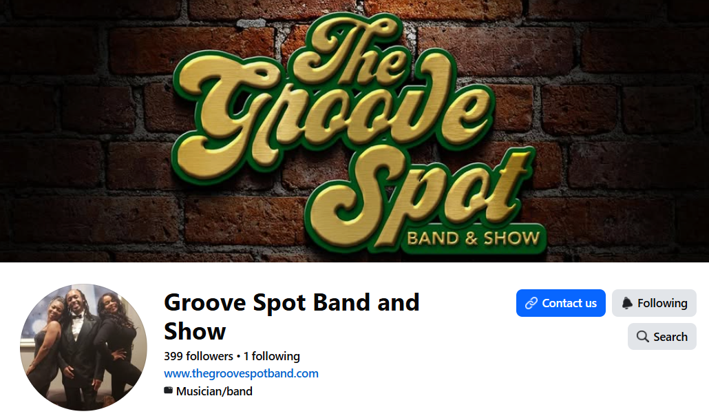 FACEBOOK: The Groove Spot Band & Show